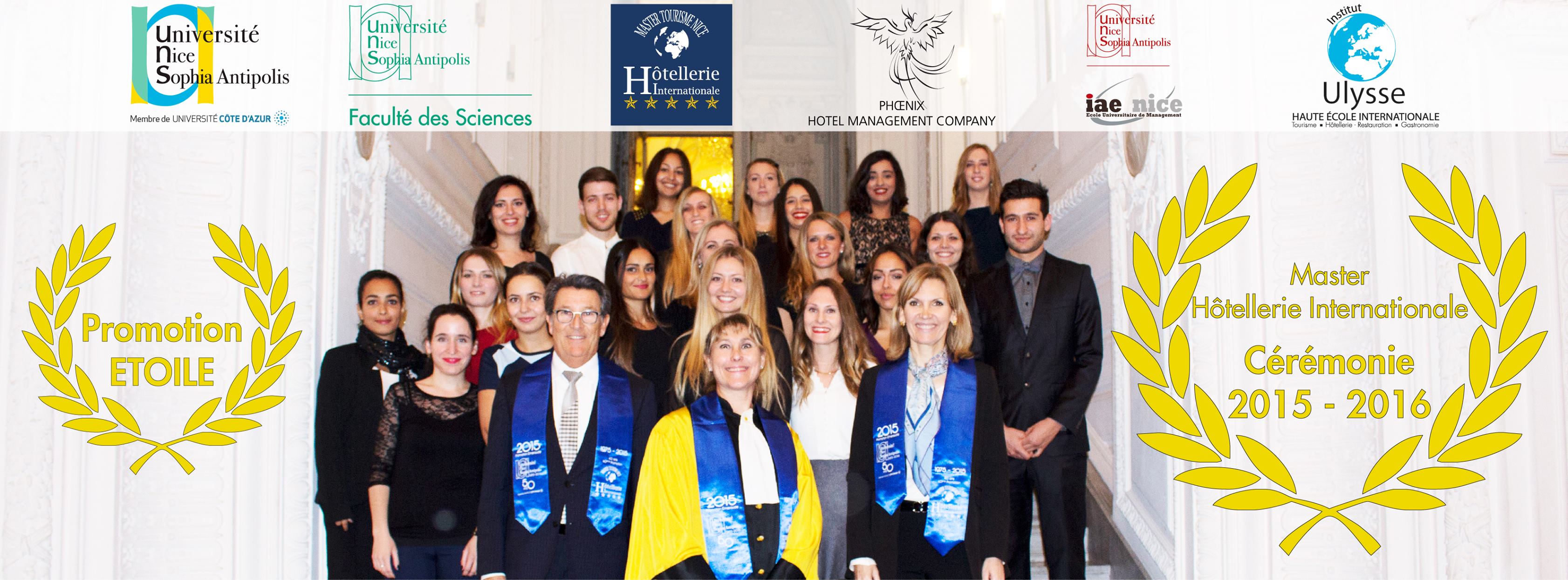 Cérémonies Master Hôtellerie Internationale